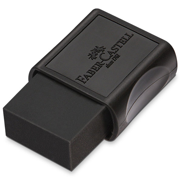 Borracha Plastica Pq Faber Black 7024BLACKN