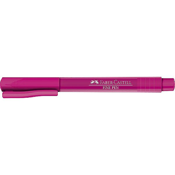 Caneta C/ Ponta Porosa 0.4 Fine Pen Rosa Faber FPB/RSZF