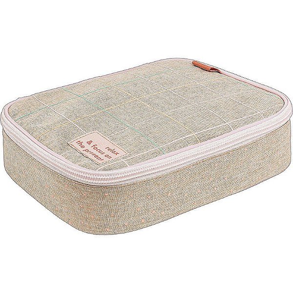 Estojo Box Academie Sunshine 339016 Tilibra