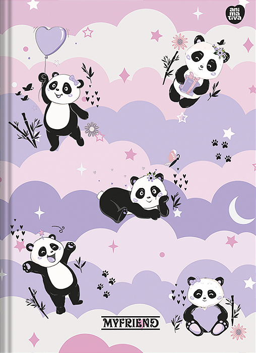 Caderno Capa Dura Brochurão My Friend 80fls SD