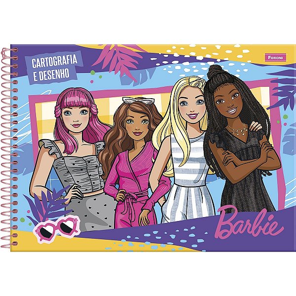 Cad Desenho Cd S/S 80f Barbie 338266-3 Foroni