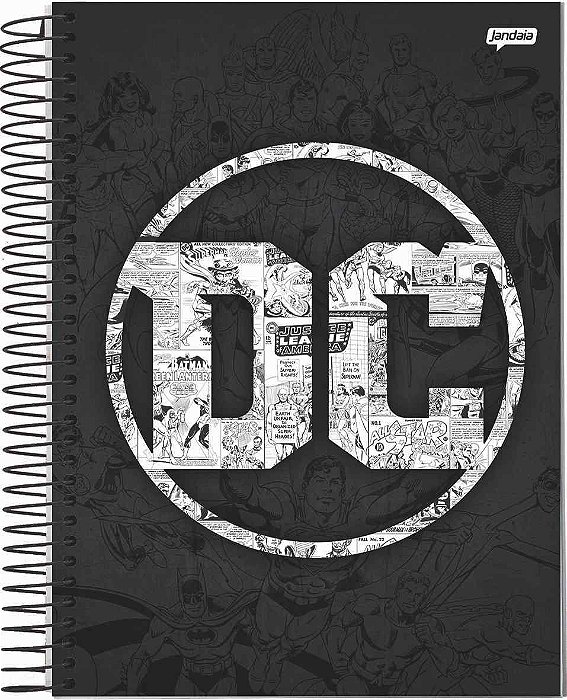 Cad Cd 10x1 Dc Comics 160fls Jandaia 69140
