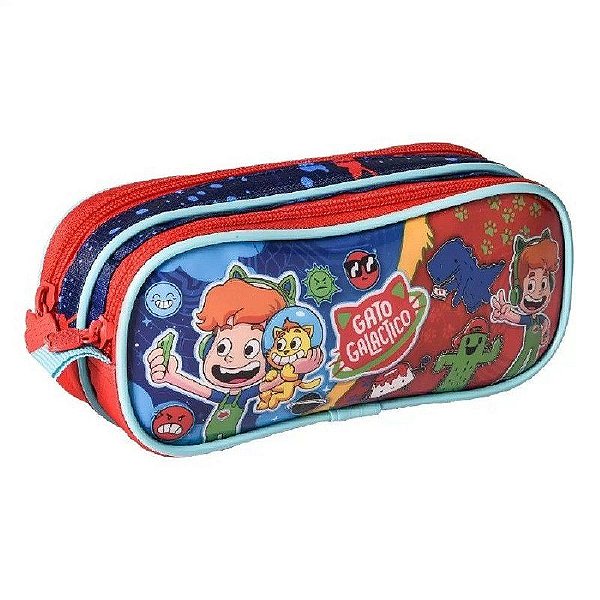 Estojo Duplo Gato Galactico Gg3534f Clio