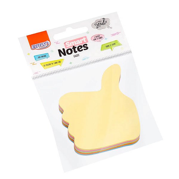 BLOCO ADESIVO 70X70MM POSITIVO PASTEL 100F BA0004 BRW