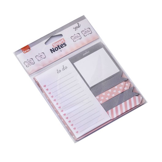 Bloco Adesivo Smart 25f 6 Blocos Ba2001 Brw