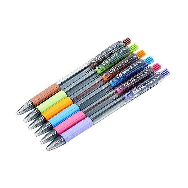 Caneta Cis Side Click Cores 0.7 57.5700