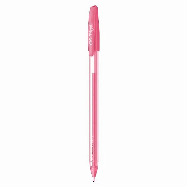 Caneta Cis Trigel Pastel 0.8 Rosa