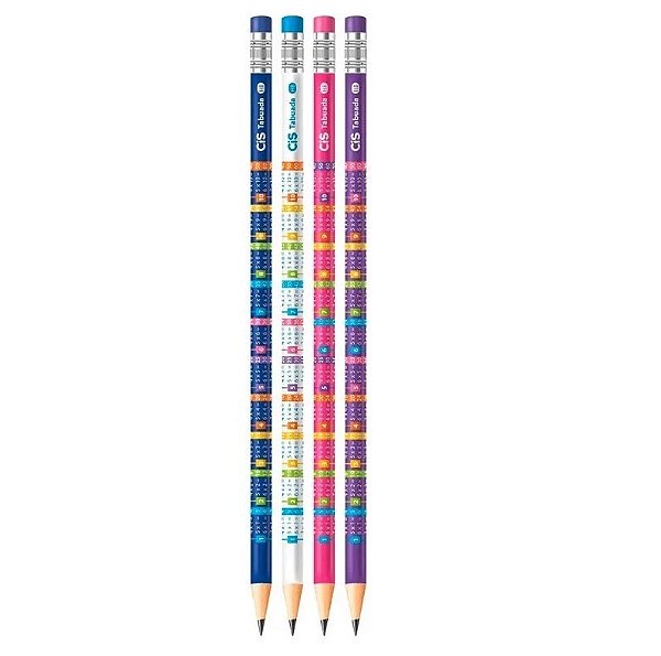 Lapis C/ Borracha Cis Tabuada 52.8400
