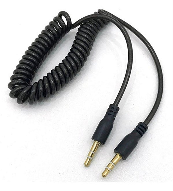 Cabo Audio P2 X P2 Espiral Kap-Uh035 Kapbom