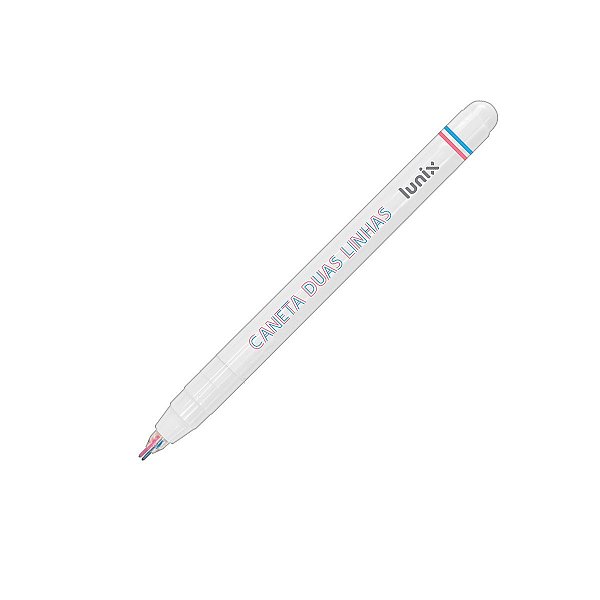 Caneta Duas Linhas Lunix 337587 Tilibra