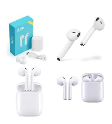 Fone De Ouvido Bluetooh Branco i11 5.0 A-665
