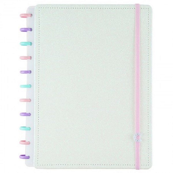 Caderno Inteligente Grande Lets Glitter Colorful Cigd4135