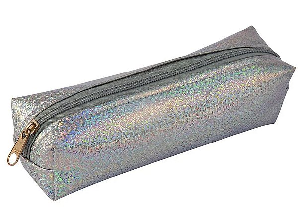 Estojo Glitter Holografico Waleu