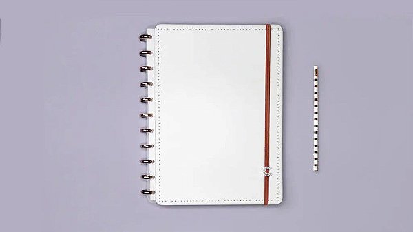 Caderno Inteligente Grande All White 80f Cigd4062