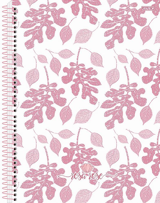 Cad Cd 1x1 Rosa Rose 80fls Sd 3259