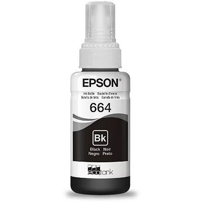 Epson T664120 Refil De Tinta Preto Epson