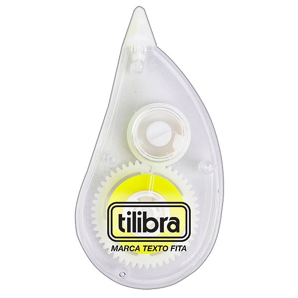 Marca Texto em Fita Marcador De Linha Amarelo 344702 Tilibra