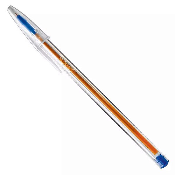 Caneta Bic Cristal Fina 0.8 Azul Un