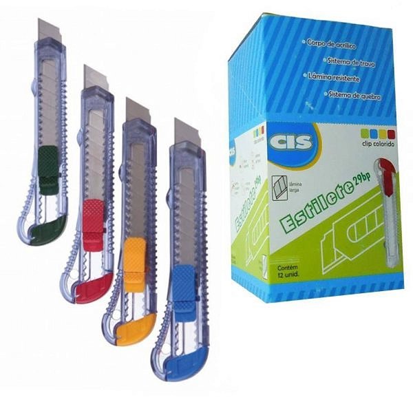 Estilete Largo Transparente 29bp Cis C/12