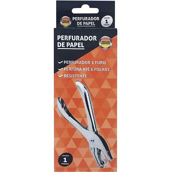 Perfurador Jocar 1 Furo P/6f 93070