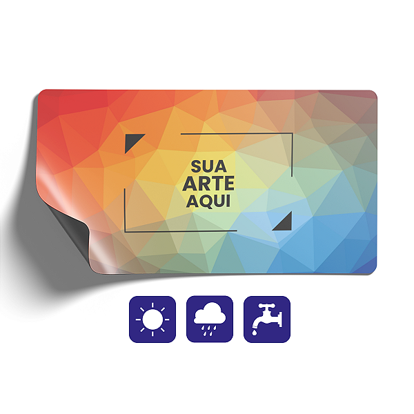 Adesivo Vinil Branco ou Transparente Personalizado 9 X 5cm Oval ou Corte Especial