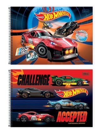 Cad Desenho Cd S/S 80f Hot Wheels Tilibra 309133