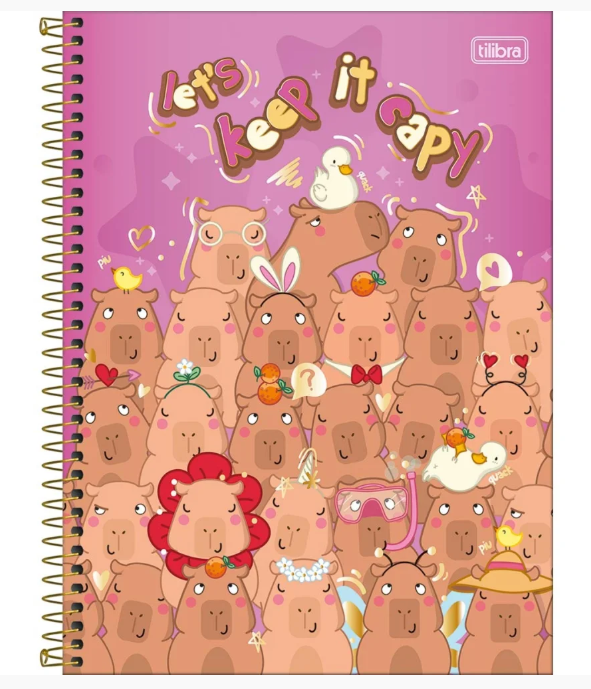 Cad Cd 10x1 Capyclub 160fls Tilibra 359190