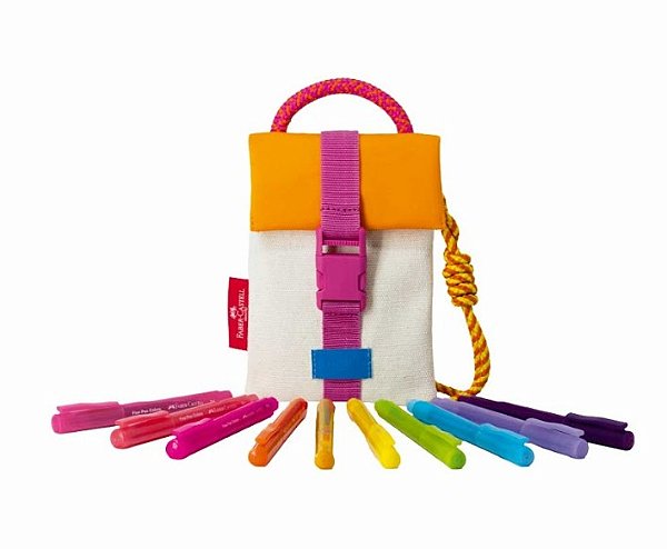 Bolsa Shoulder Bag Breeze + 10 Fine Pen 0.4 FPB/DISBZF Faber
