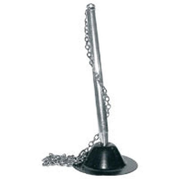Caneta P/ Balcão C/ Suporte Preto 398 Fixa
