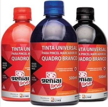 Tinta P/ Marcador Quadro Azul 500ml Gramp Line