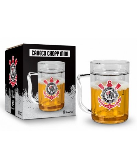 Caneca Gel Corinthians 200ml 11882 Brasfoot