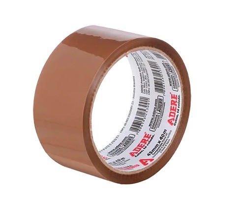 Fita Empac. 45mmx40mts Marrom Adere 706 Un