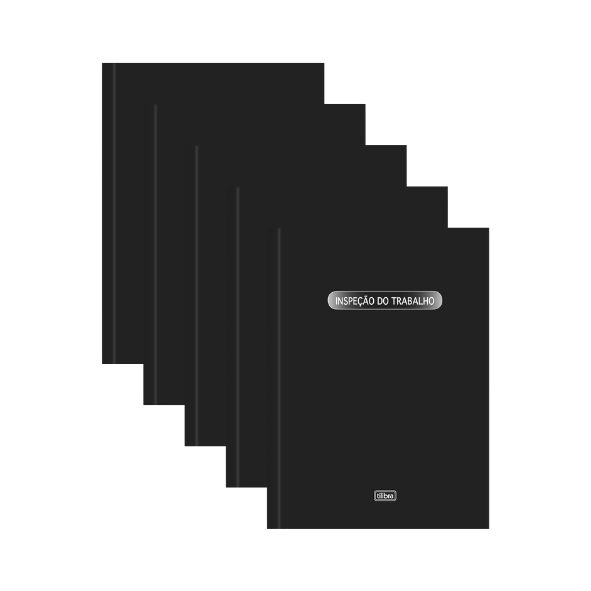 Kit C/5 Livros Inspeção Do Trabalho 50f Tilibra 123536
