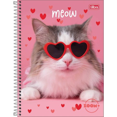Caderno Capa Dura 10x1 Zoom+ Fem 200f Tilibra 394459