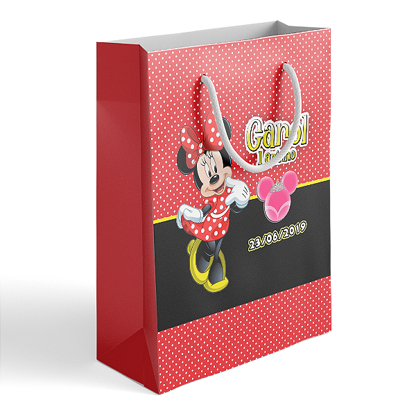 Sacola Lembrancinha 12X16X5 Personalizada Com Seu Tema - SL2