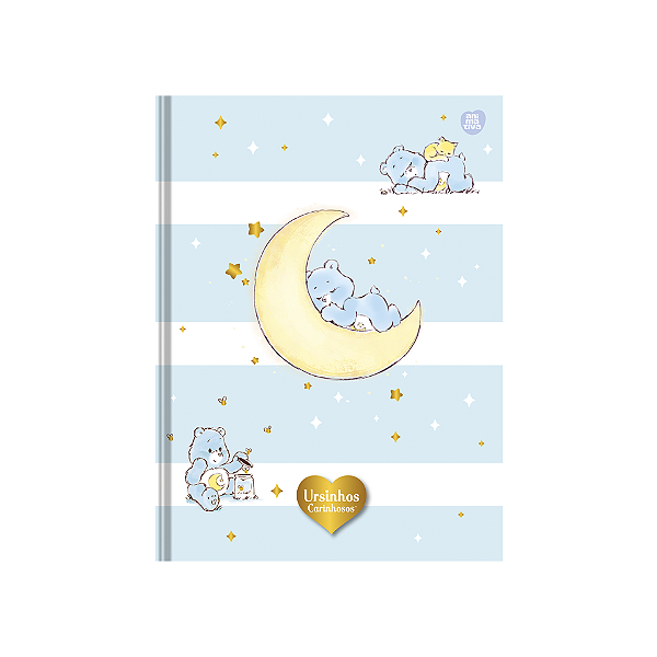 Caderno Cd 10x1 Colegial Ursinhos Carinhosos 160fls 10833 Sd Animativa