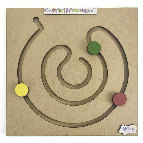 Brinquedo Educativo Madeira Coordenação Motora Caracol