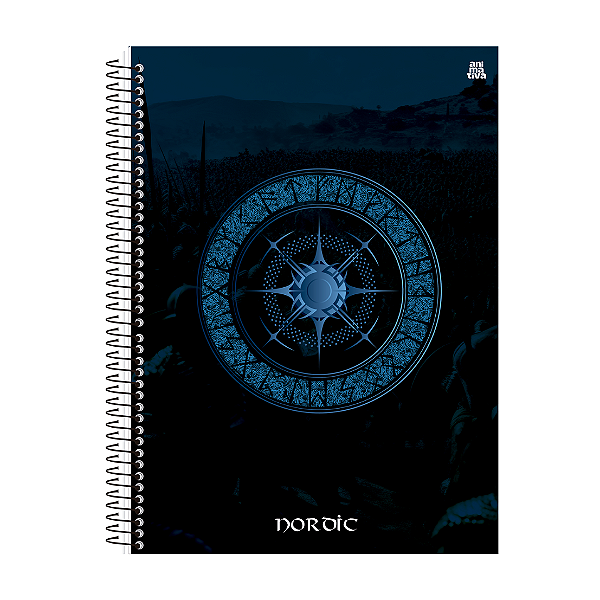 Caderno Cd 10x1 Nordic 160fls 10265 Sd Animativa