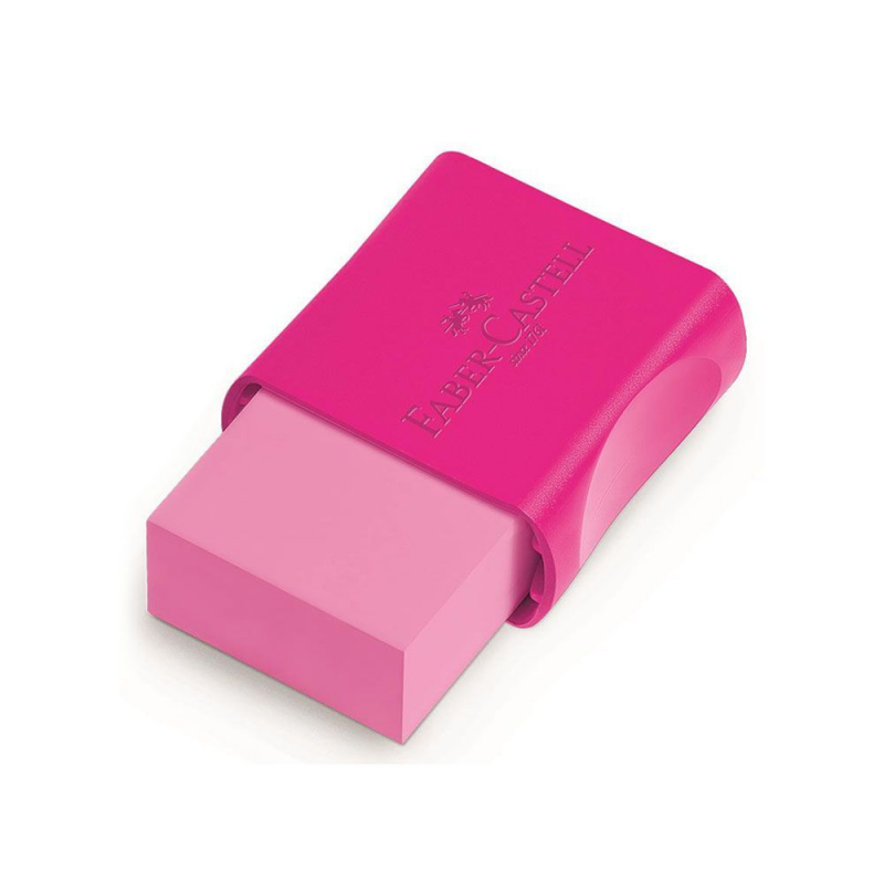 Borracha Plastica Pq Faber Rosa 7024RS