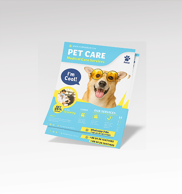 Folheto A6 10x15cm Papel e Impressão Fosco Offset 4x4 Impressão Frente