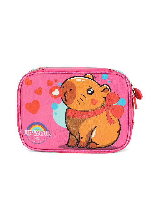 Estojo Box Capivara Ei42114up Pink Luxcel