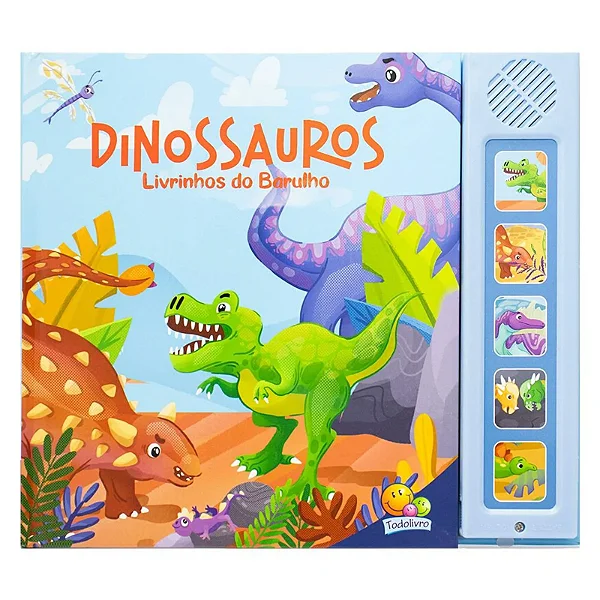 Livro Dinossauros Livrinhos Do Barulho Todolivro 1169955