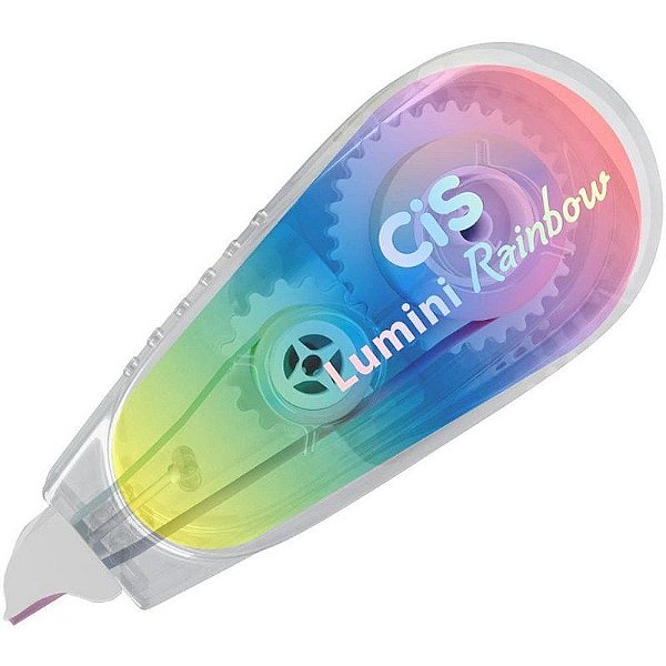 Marca Texto Em Fita Lumini Rainbow 5.8471