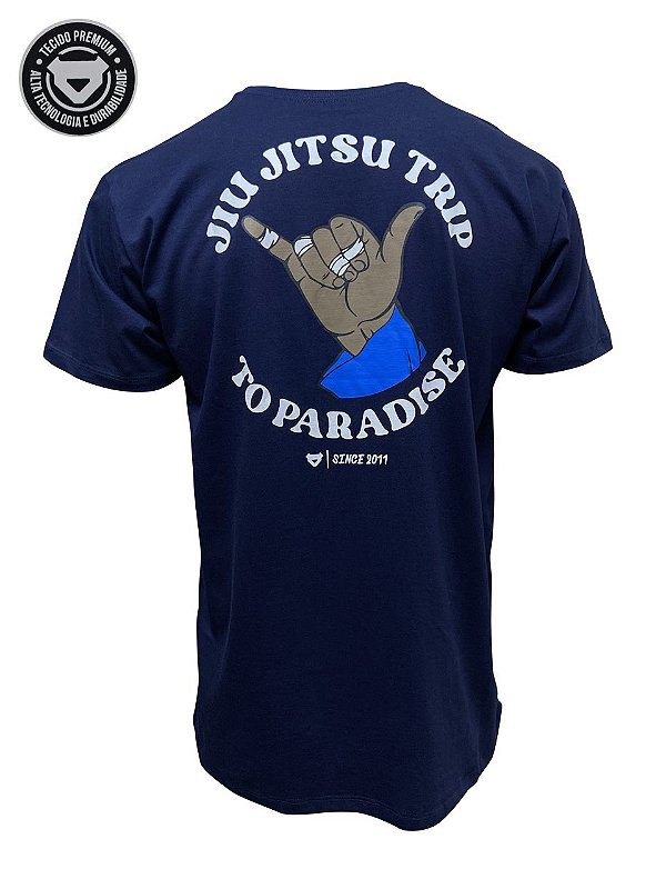 Camiseta Tauron Jiu Jitsu Trip - Azul Marinho