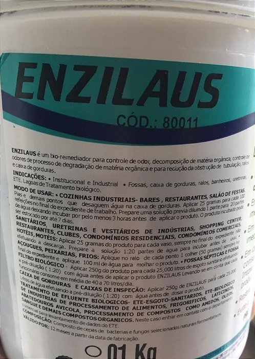 Microorganismos para Caixa de Gordura Enzilaus Residencial