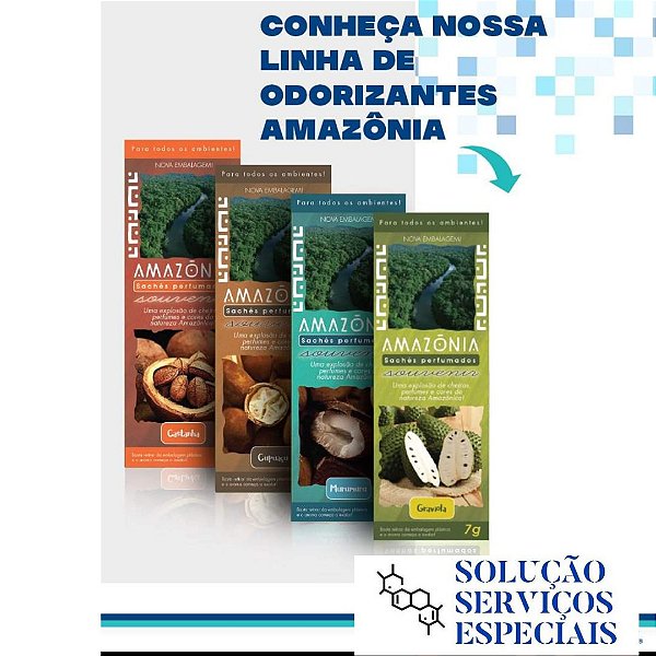 Sachê Odorizante Amazônia Car Diversos