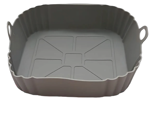 KIT 2 Forros para Air Fryer 4L Quadrada Silicone - UnyHome