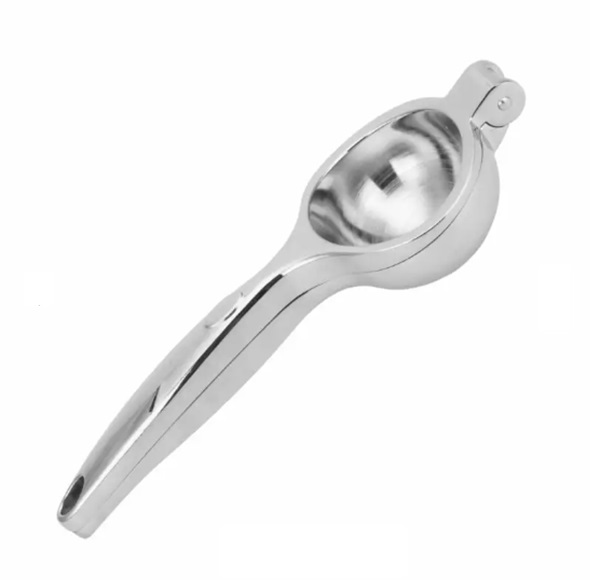 Espremedor de Limão Manual Maciço Profissional Zinco 22cm - UnyHome