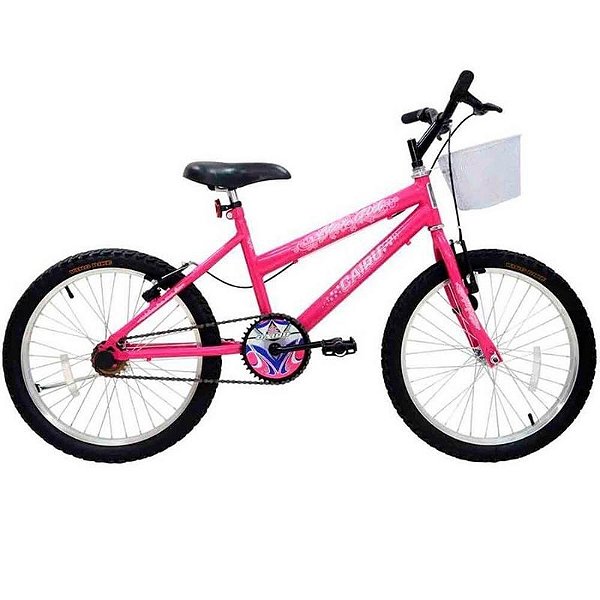 Bicicleta Aro 20 Mtb Reb Star Girl C/Ct Rosa/Pink