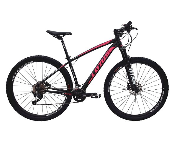 Bicicleta Lotus 29 Al Xr Alivio 18v Pto/Ros/Bco Tam 17